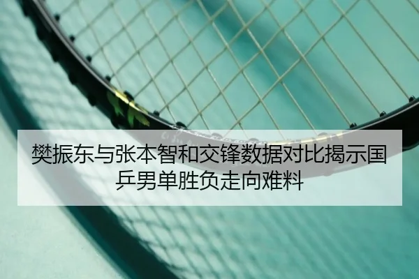 樊振东与张本智和交锋数据对比揭示国乒男单胜负走向难料（mksportsapp）